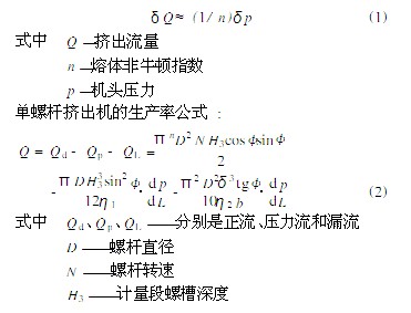 擠出機(jī) 熔體泵